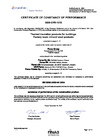 ЕС Сертификат соответствия (0809-CPR-1015) (на английском языке)